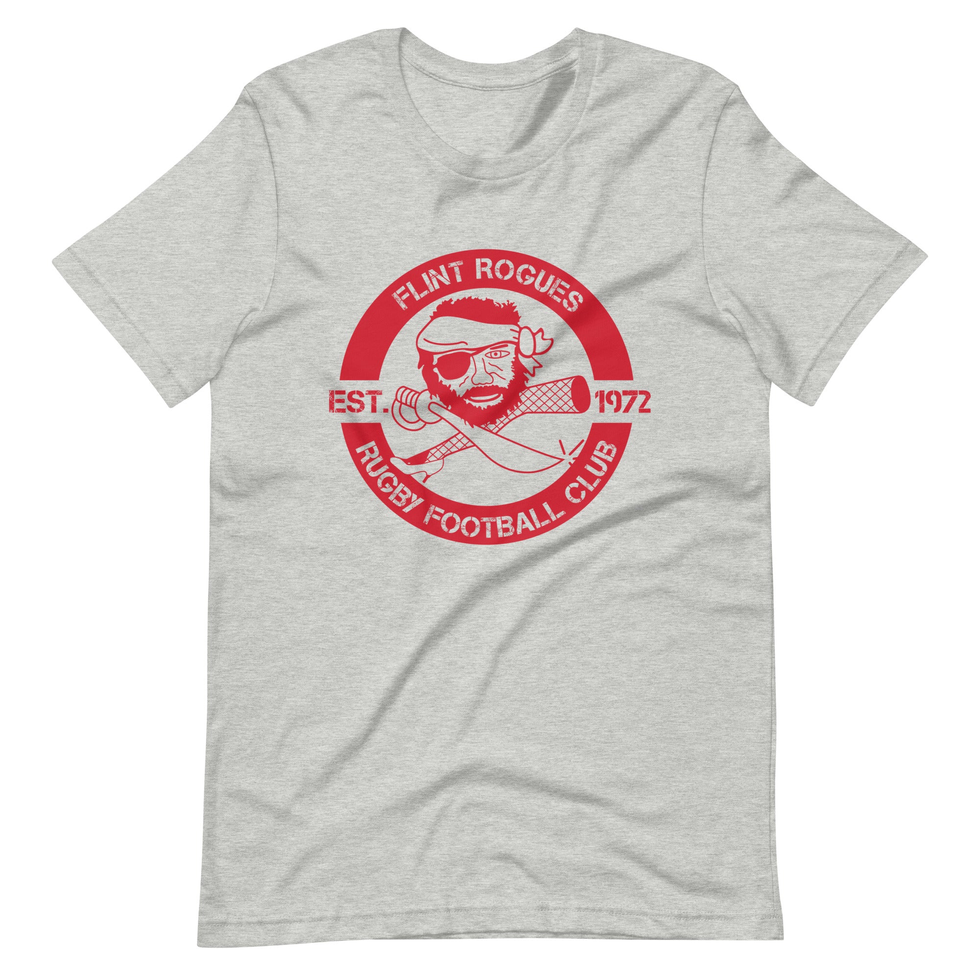 Flint Rogues RFC Social T-Shirt - Comfortable Cotton Tee for Rugby Fans & Casual Wear | Perfect for Game Days, Outings & Fan Events