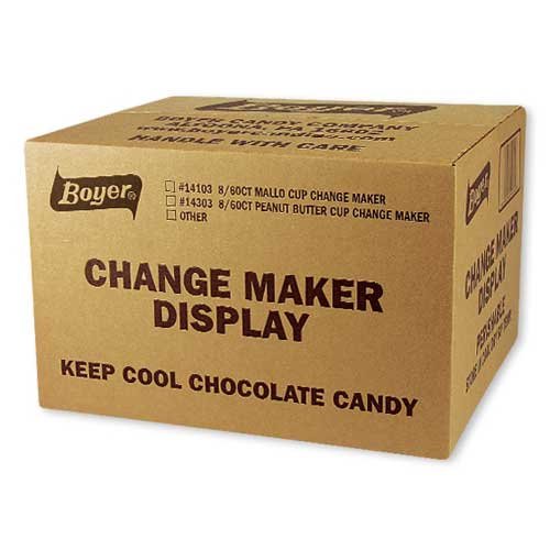 Boyer Candy Changemaker Mallo Cup - 0.5 Ounce (480 Count Bulk Case) - Perfect for Halloween Treats, Party Favors & Vending Machine Snacks