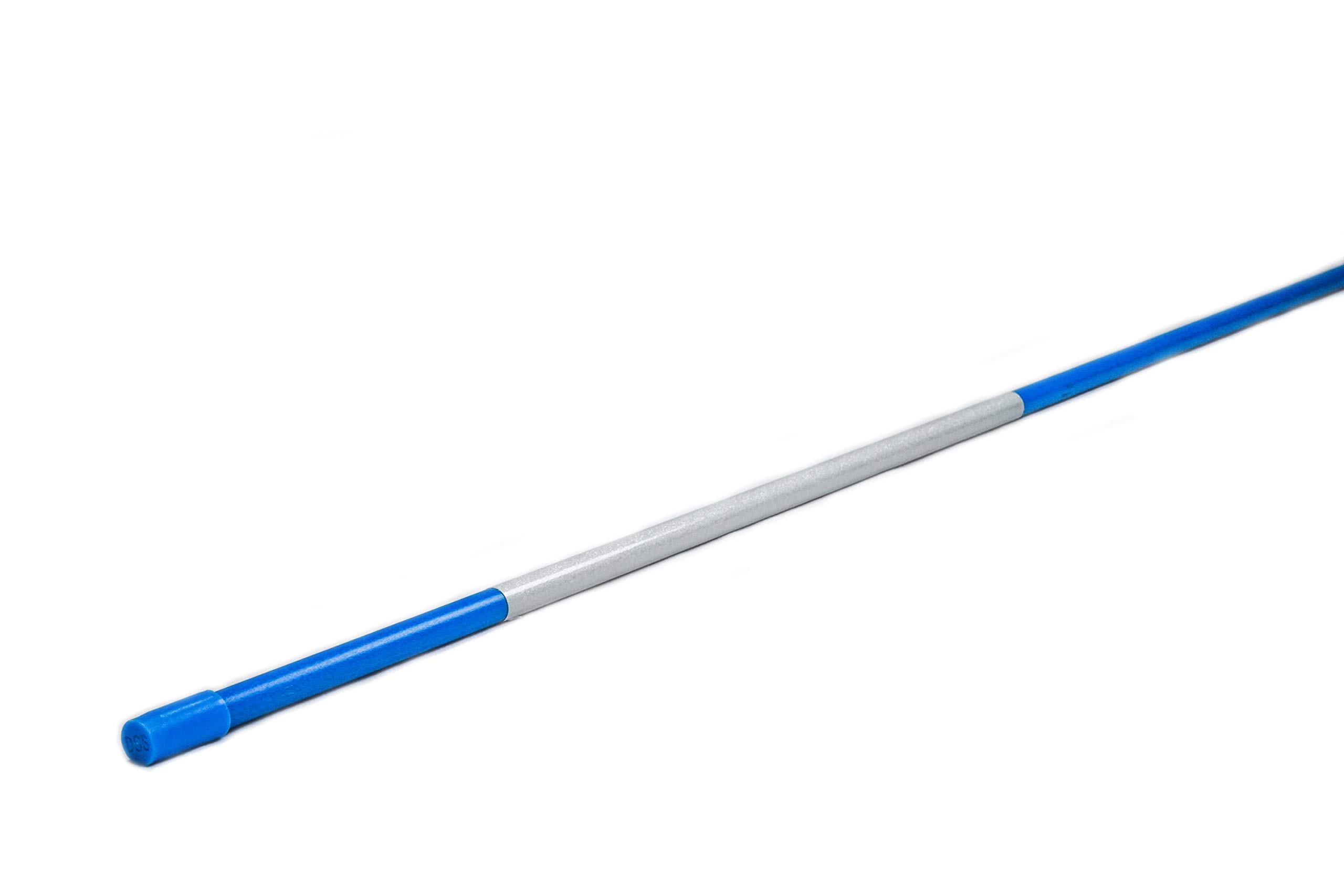 4ft Blue Driveway Markers with Reflective Tape - High Visibility Safety Stakes, Pointed Tip & Armor Cap for Easy Installation | Flexible & Durable (Pack of 190) | Perfect for Snow Plowing, Property Boundaries & Roadside Safety Markers