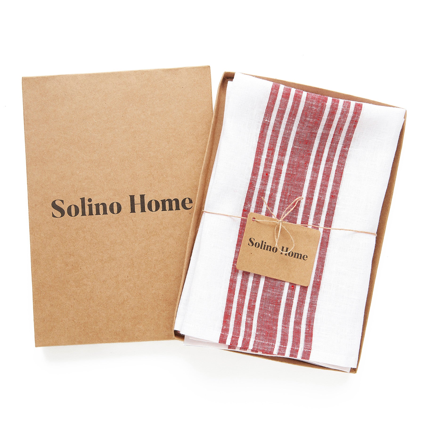 Farmhouse Style Cotton Napkins - Set of 4 for Dining, Kitchen & Party Decor - Rustic Table Linens for Everyday Use & Special Occasions