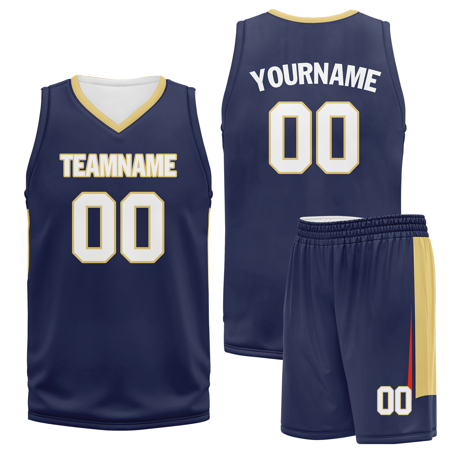 Custom Deep Blue Classic Style Basketball Jersey BBJ01 - High-Performance Sports Uniform for Men & Women - Perfect for Games, Training, and Team Events