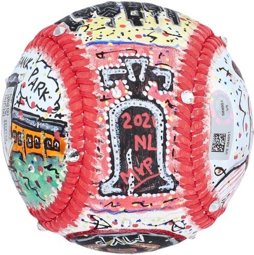 Bryce Harper Philadelphia Phillies Autographed Baseball - Official MLB Signed Memorabilia for Collectors & Fans - Perfect for Sports Memorabilia Display & Gift Giving