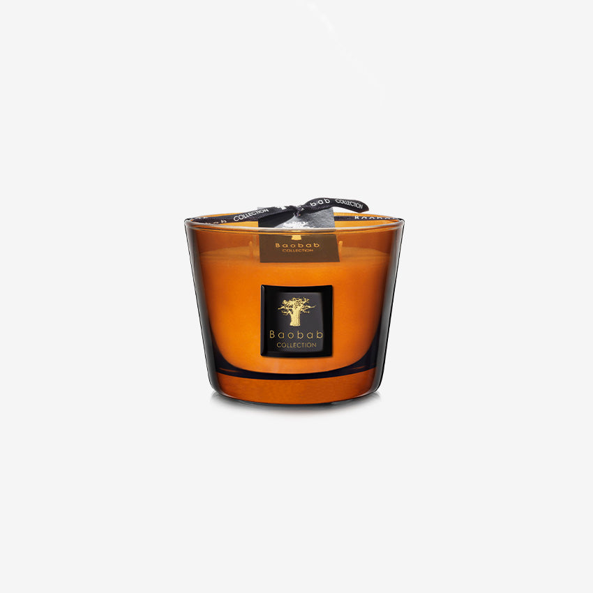Baobab Collection Les Prestigieuses Cuir de Russie Scented Candle - Luxury Leather Scented Soy Wax Candle for Home Decor, Romantic Gifts & Relaxation
