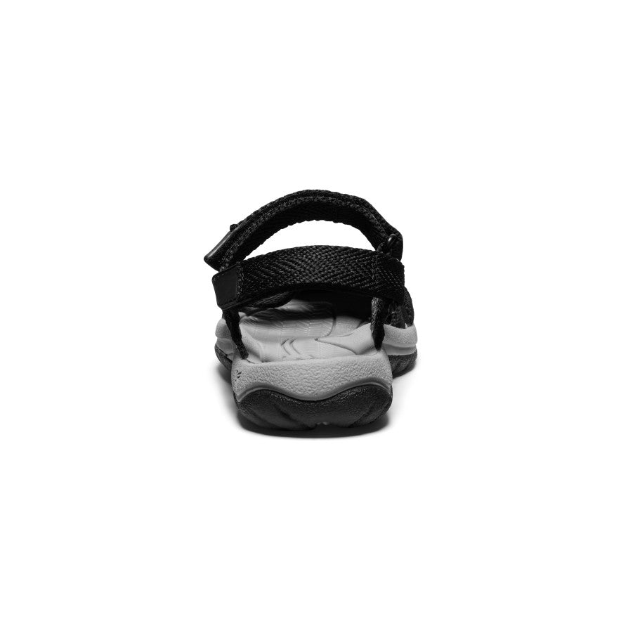 Women's Comfortable Bali Strap Sandals - Black/Alloy | Summer Beach Walking, Vacation & Casual Outfit Sandals