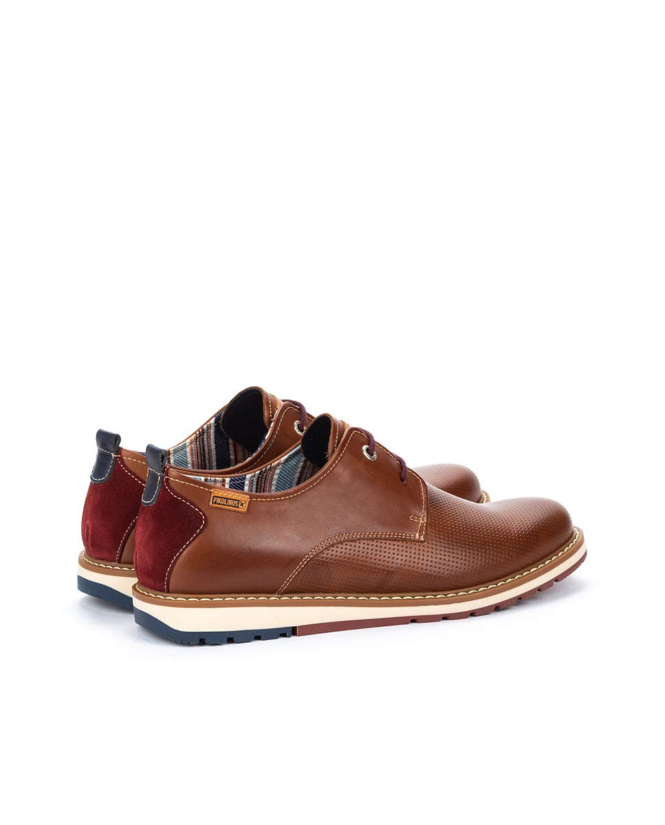 PIKOLINOS Men's Leather Loafers - Berna Style Comfortable Slip-On Shoes for Casual & Business Wear