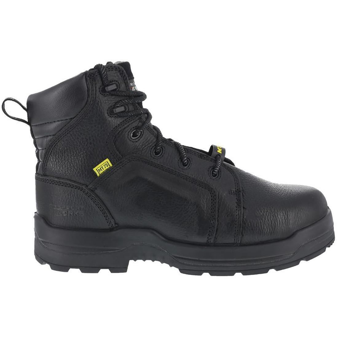 More Energy 6 Inch Composite Toe Int MetGaurd Work Boot Black