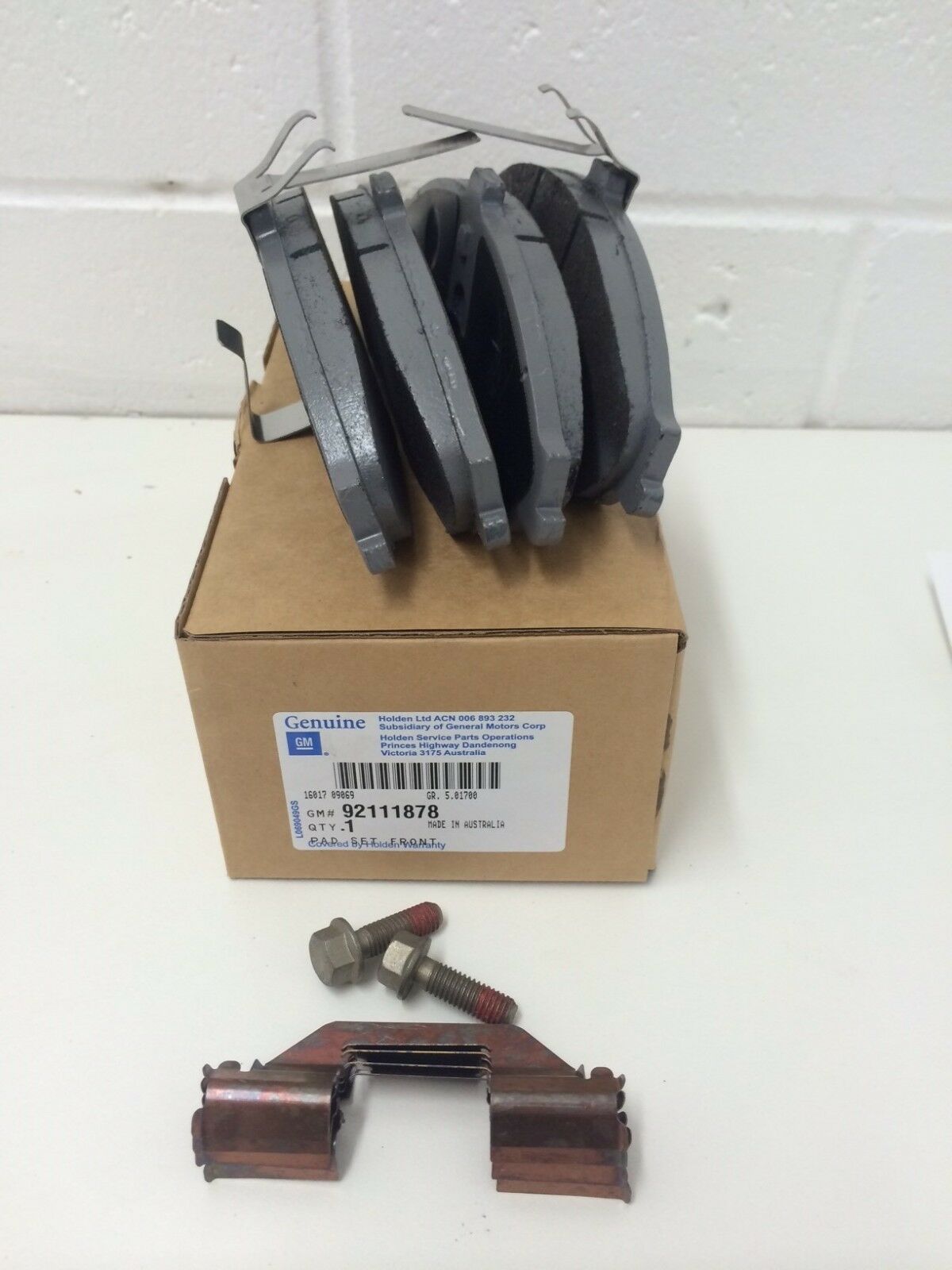 High-Performance Holden Commodore Front Brake Pads - Police Pack VT VX VY VZ - Durable & Reliable Braking for Commodore Sedans - Perfect for Daily Driving & Police Fleet Use