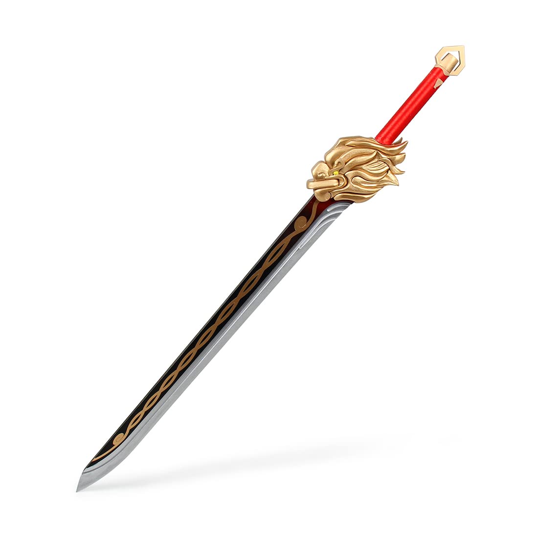 PANDAA Genshin Impact Cosplay Sword - 120cm Keqing & Xingqiu Lions Roar Detachable Weapon Prop for Halloween, Anime Conventions & Cosplay Events