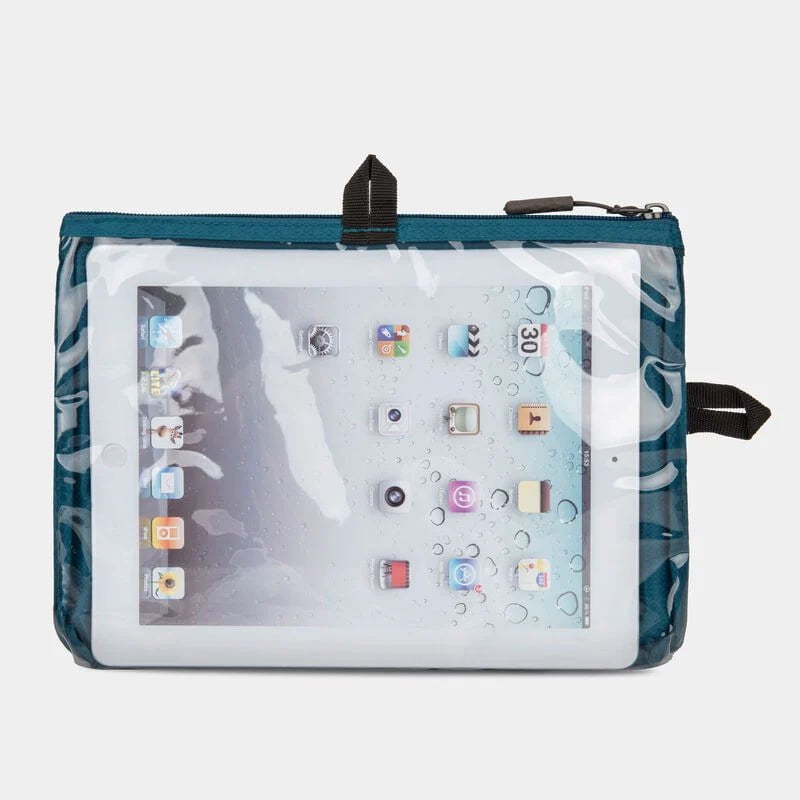 Travelon World Travel Essentials Seat Pack Organizer - Compact Car Organizer for Road Trips, Airplane & Commuting - Perfect for Phones, Wallets & Travel Accessories