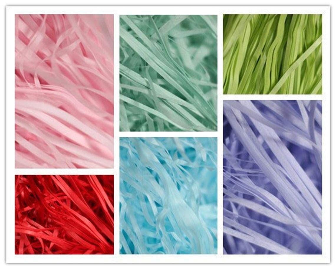 Eco-Friendly Sarras Confetti Shredded Paper Crinkle Grass Strips - 250g Food Grade Brown Gift Box Filler, Basket Filler for Christmas, Holi, Mother's Day Decorations | Perfect for Gift Wrapping, Party Tray Hamper Packaging & Festival Decor