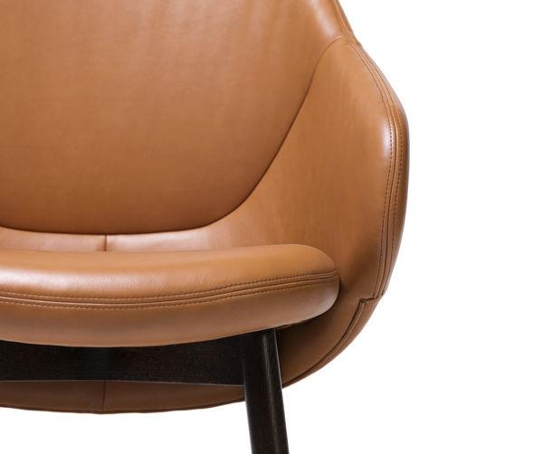 Modern Albu Lounge Chair by Ton - Mid-Century Inspired Accent Chair for Living Room, Bedroom & Office - Perfect for Relaxing, Reading & Decorating Your Space