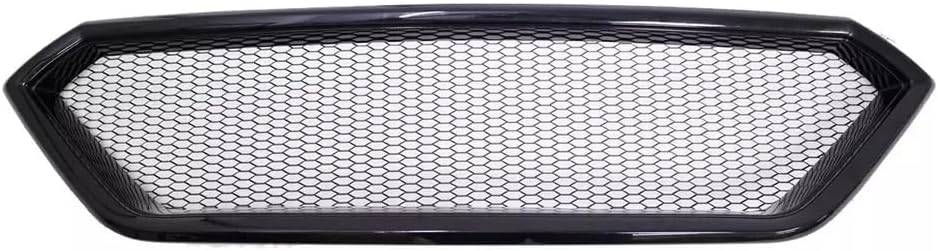 Honeycomb Mesh Front Upper Grille for 2022-2024 Subaru WRX | Unpainted Black ABS Plastic Replacement Bumper Hood Grill | Perfect for Car Upgrades & Off-Road Protection