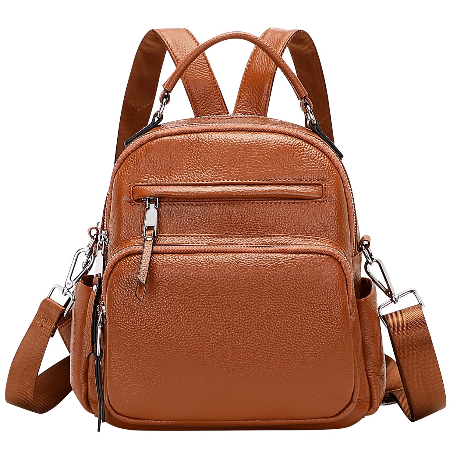 Genuine Leather Backpack for Women - Small Convertible Backpack Purse, 4-in-1 Shoulder Bag for Work, Travel & Daily Use | ALTOSY