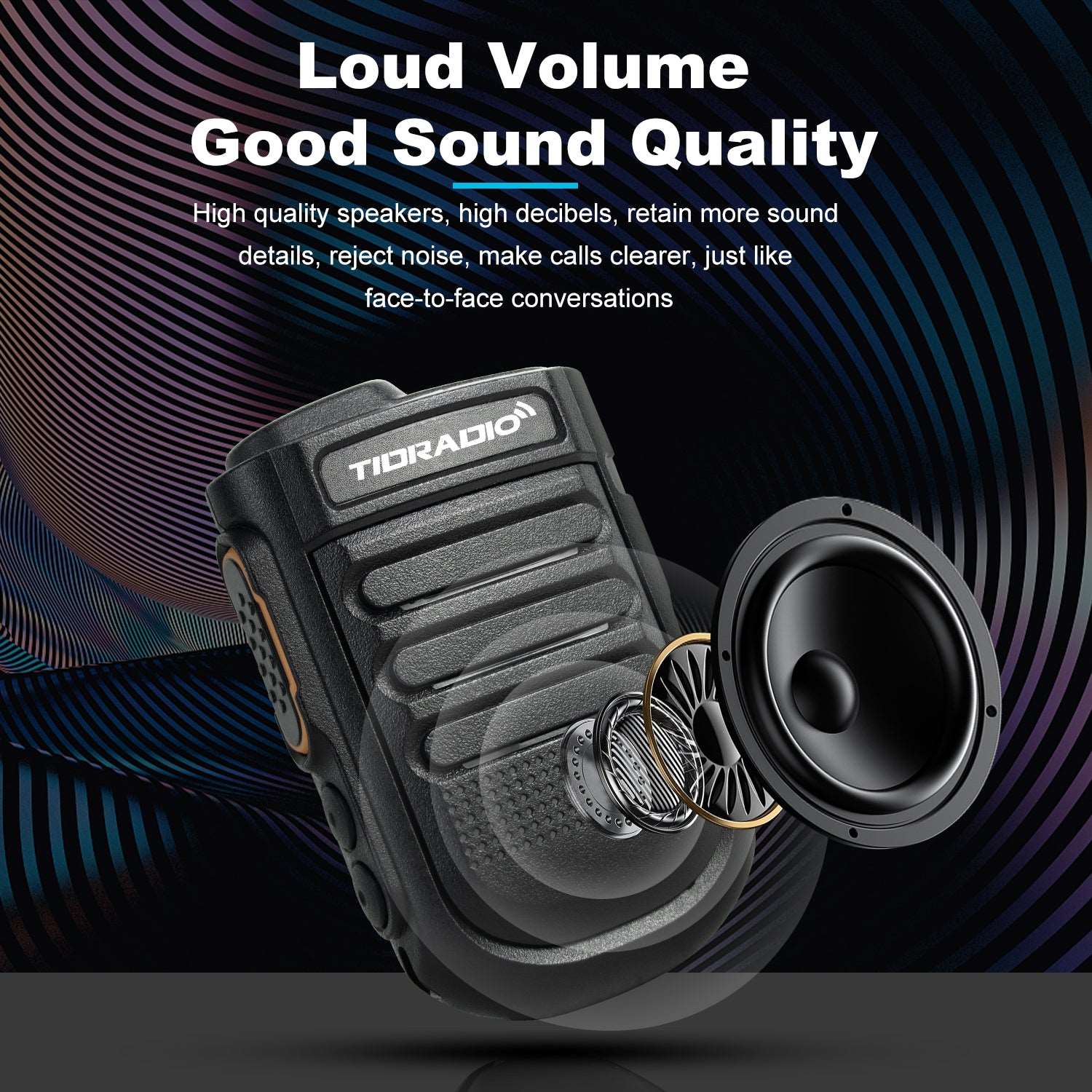 Wireless Microphone for POC Radio & Smartphone - Perfect for Outdoor Adventures, Live Streaming, and Professional Audio Recording