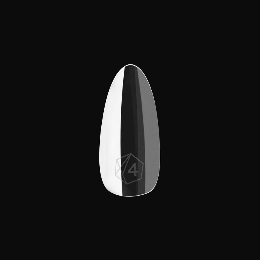 Apres Gel X Tips 2.0 - Natural Almond Medium Nail Extensions (600 Pcs) - DIY Salon Quality Manicure at Home for Long-Lasting Wear