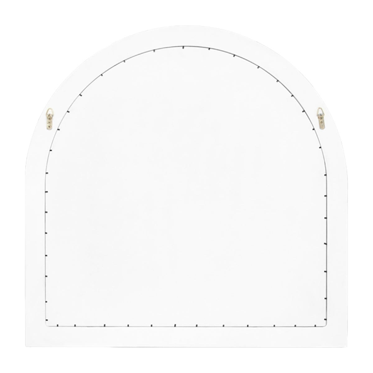 Iona Arch Mirror - 100 x 100 Inches, Elegant Full-Length Wall Mirror with Metal Frame for Bedroom, Living Room, or Entryway Decor