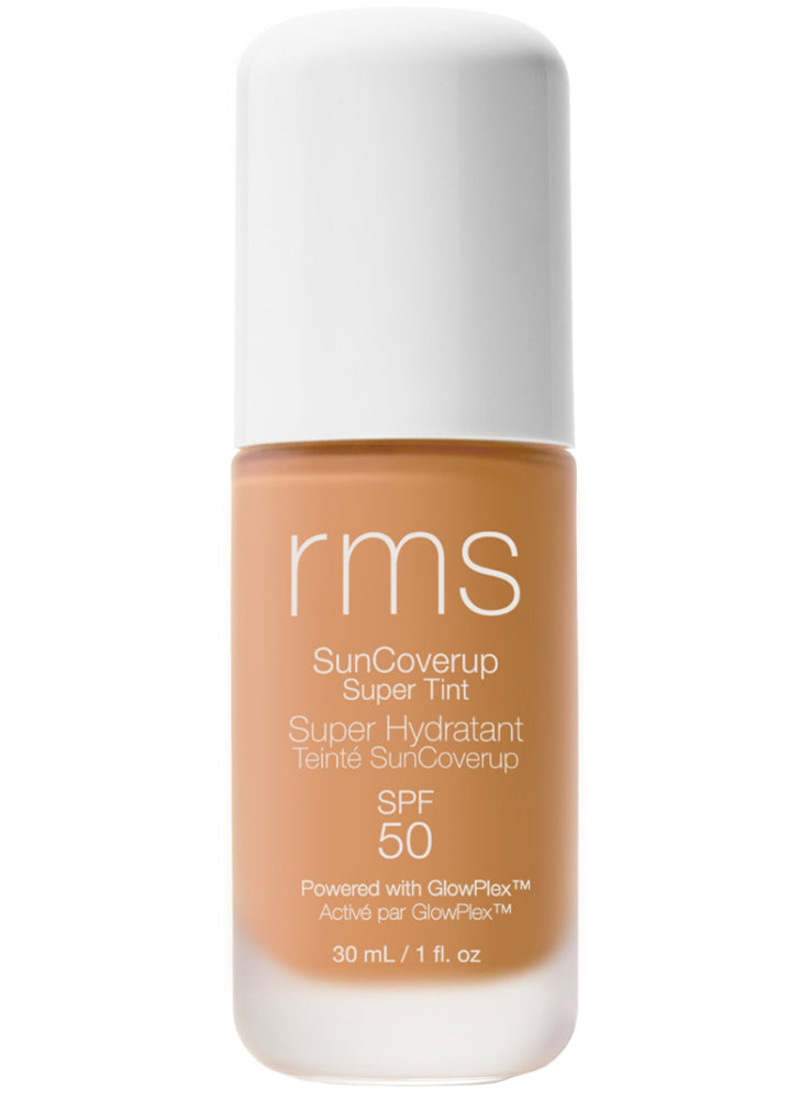 RMS Beauty SunCoverup Super Tint SPF 50 - Lightweight Mineral Sunscreen with Tinted Coverage for Face | Daily Sun Protection & Even Skin Tone | Perfect for Beach Days & Outdoor Activities
