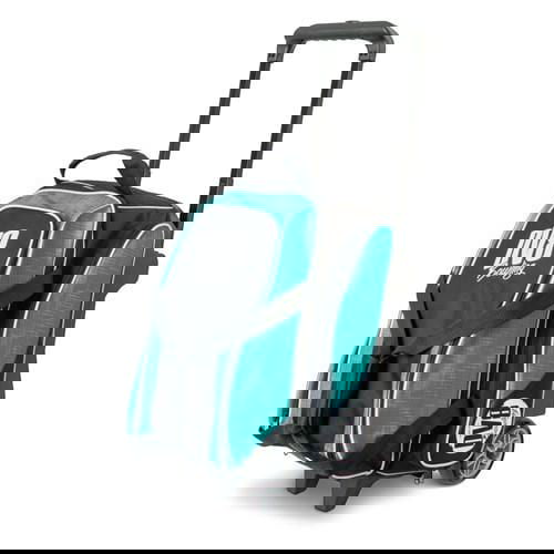 DV8 Circuit Double Roller Teal Bowling Bag - Premium Bowling Equipment for Men & Women - Perfect for League Play, Tournaments and Practice Sessions