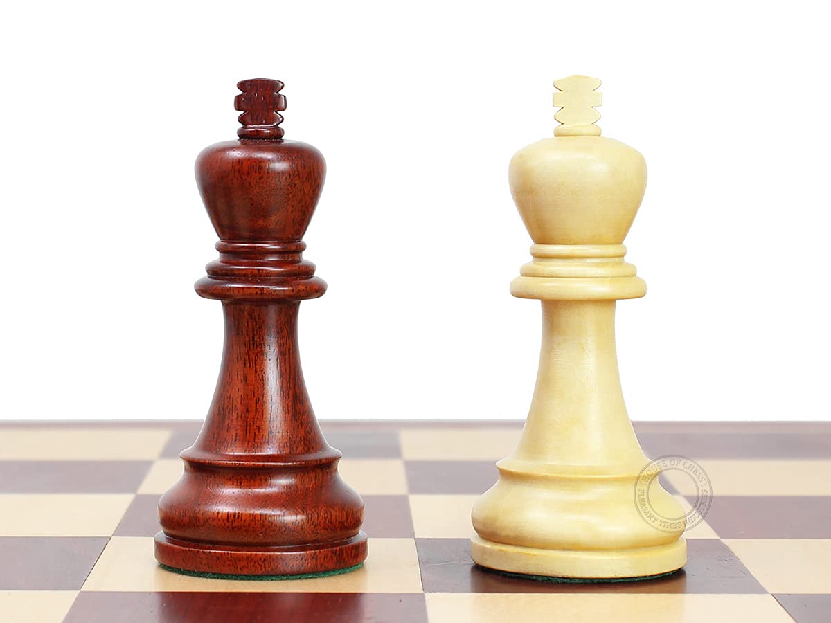 House of Chess - Grand Master Staunton Tournament Chess Set - 3-3/4