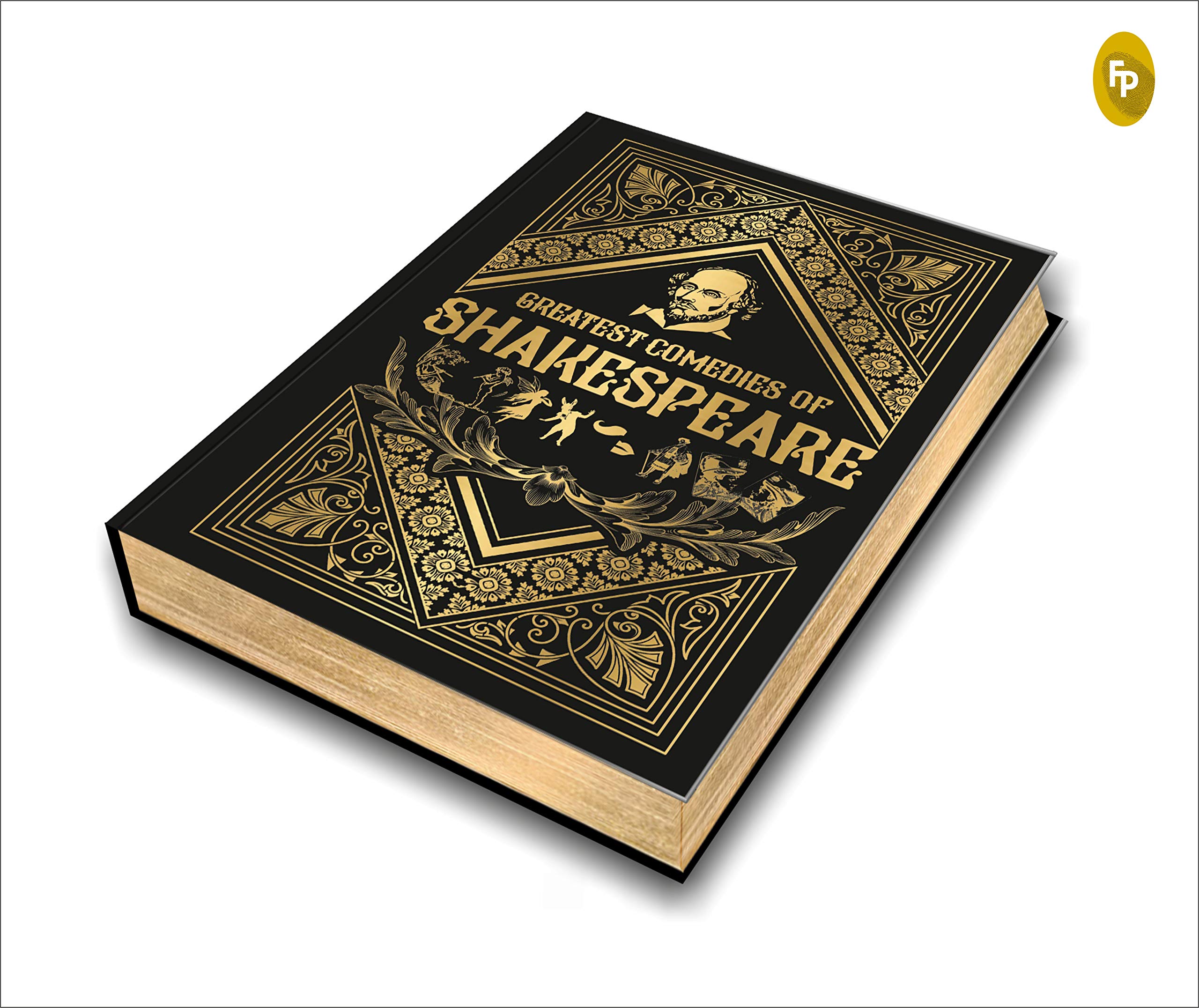 Greatest Comedies of Shakespeare - Deluxe Hardbound Collector's Edition | Classic Literature Books | Perfect for Book Lovers & Theater Enthusiasts