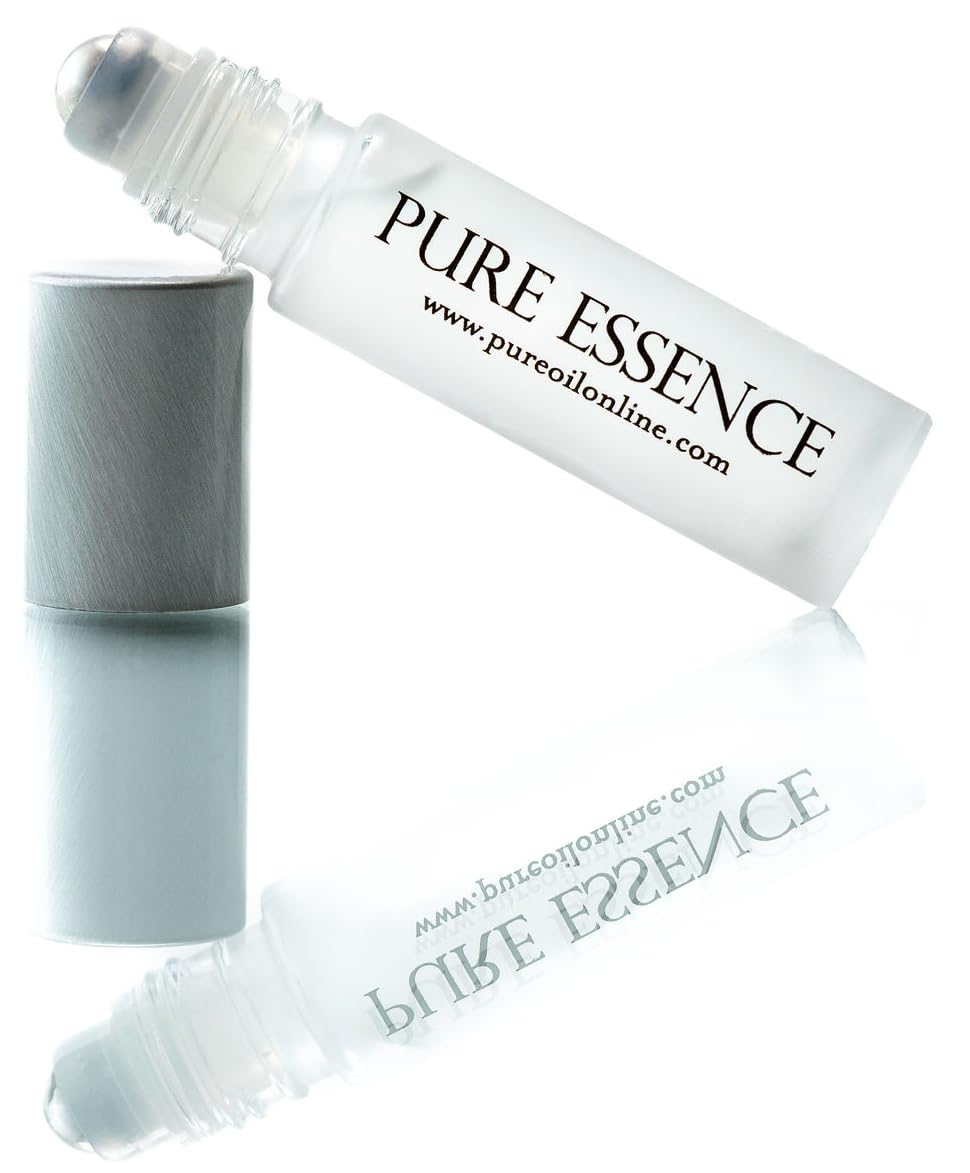Pure Essence Pheromone Oil - Original Pheromone Infused Essential Oil for Men & Women | TSA Approved 1/3 oz (10ml) | Clean Euphoric Fragrance for Attraction, Dating & Confidence Boosting