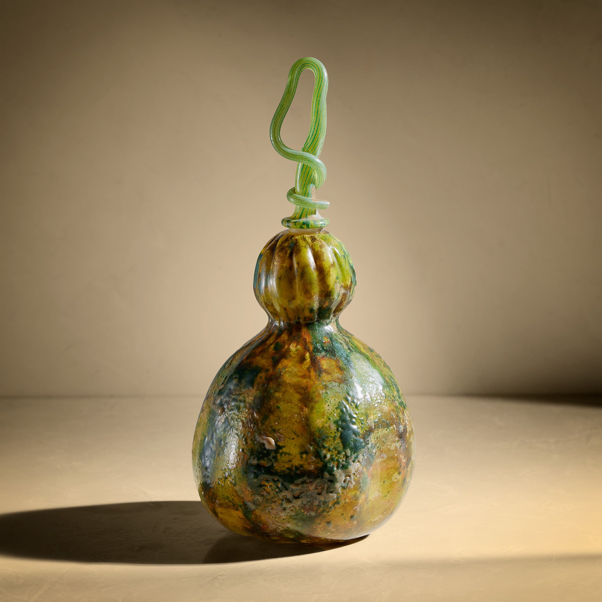 Daum Nancy 'Coloquinte' Glass Vase - Handcrafted Art Nouveau Floral Decor for Home, Dining Table & Luxury Gift
