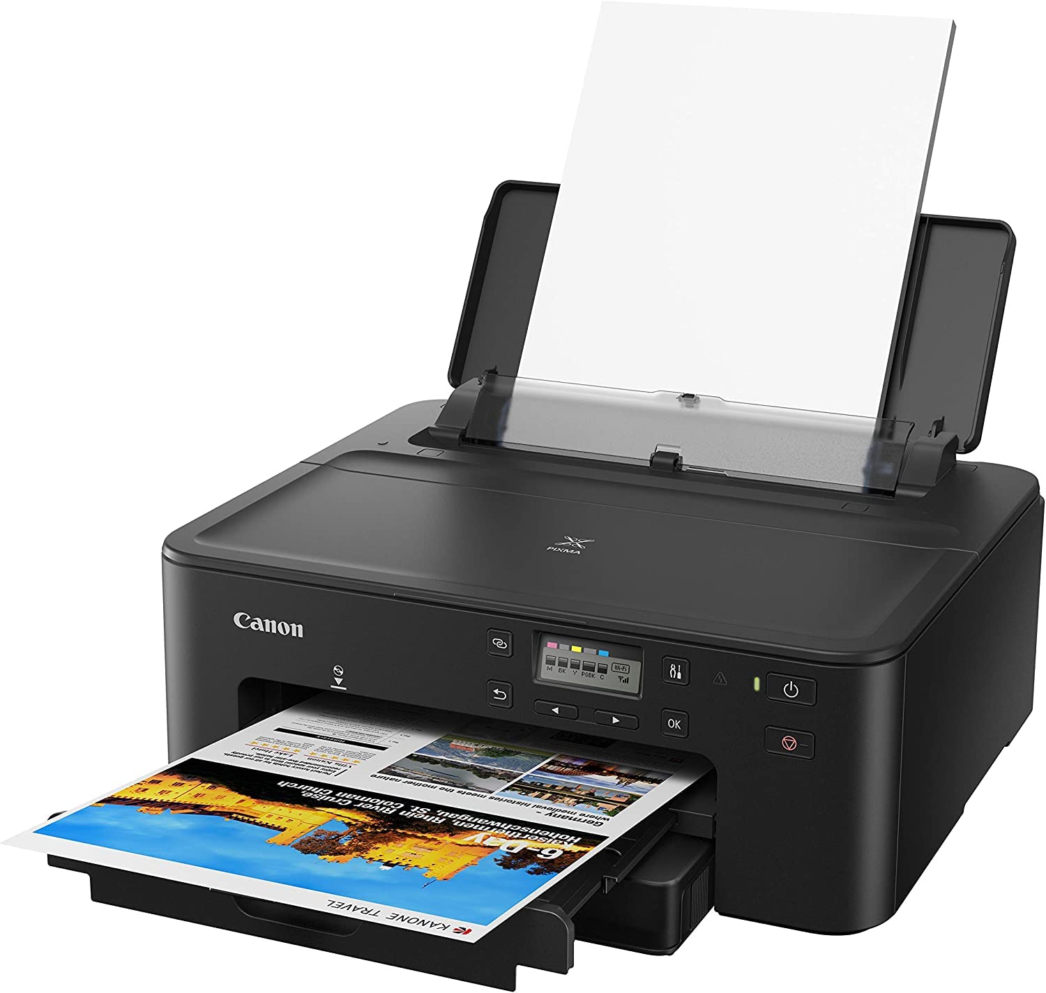 Canon PIXMA TS702a Wireless Single Function Printer - Compact Home & Office Photo Printing for Documents, Photos, and Crafts