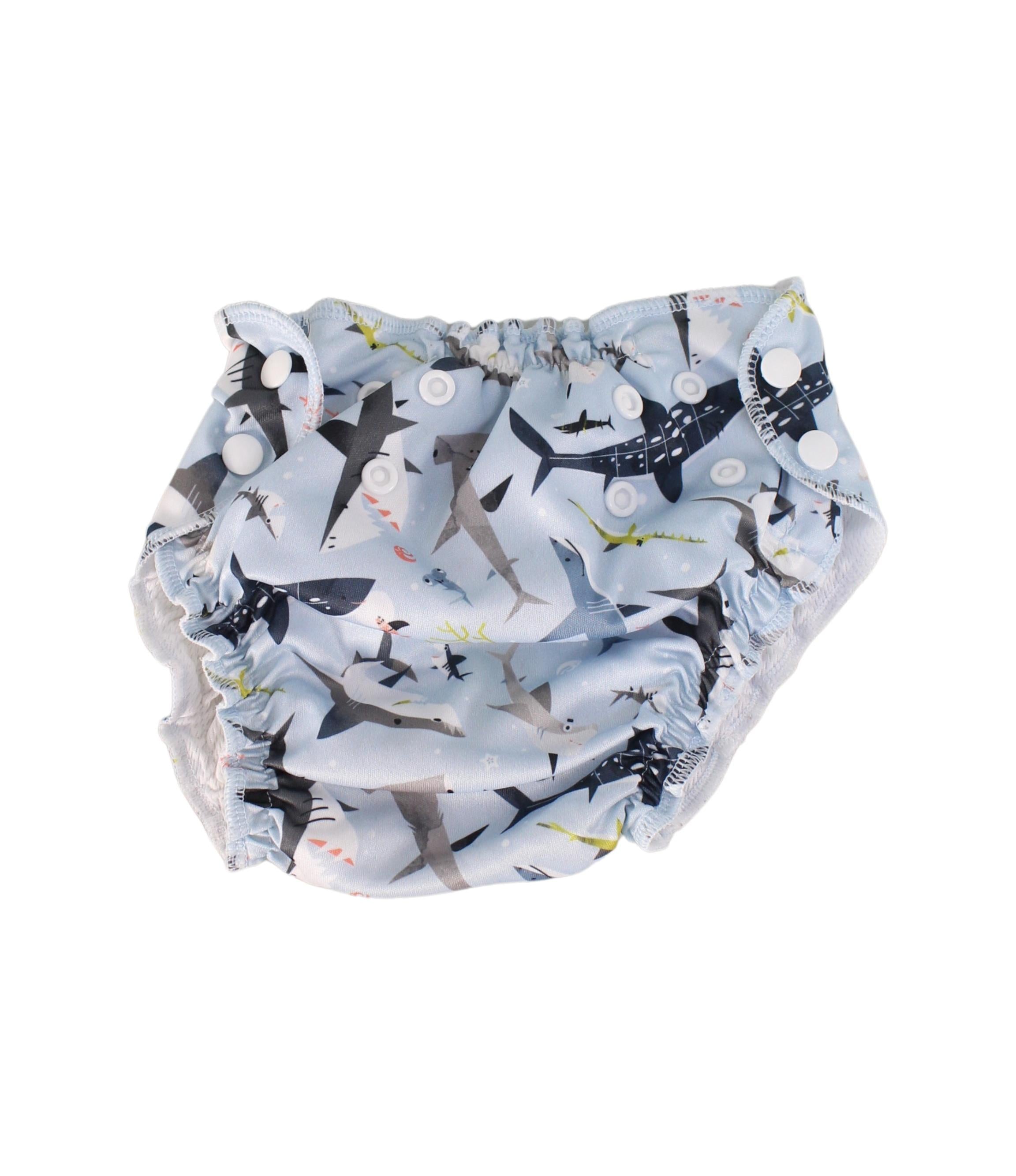 Apple Cheeks Swim Diaper One Size - Reusable Swim Diaper for Babies & Toddlers, Perfect for Pool, Beach & Water Play