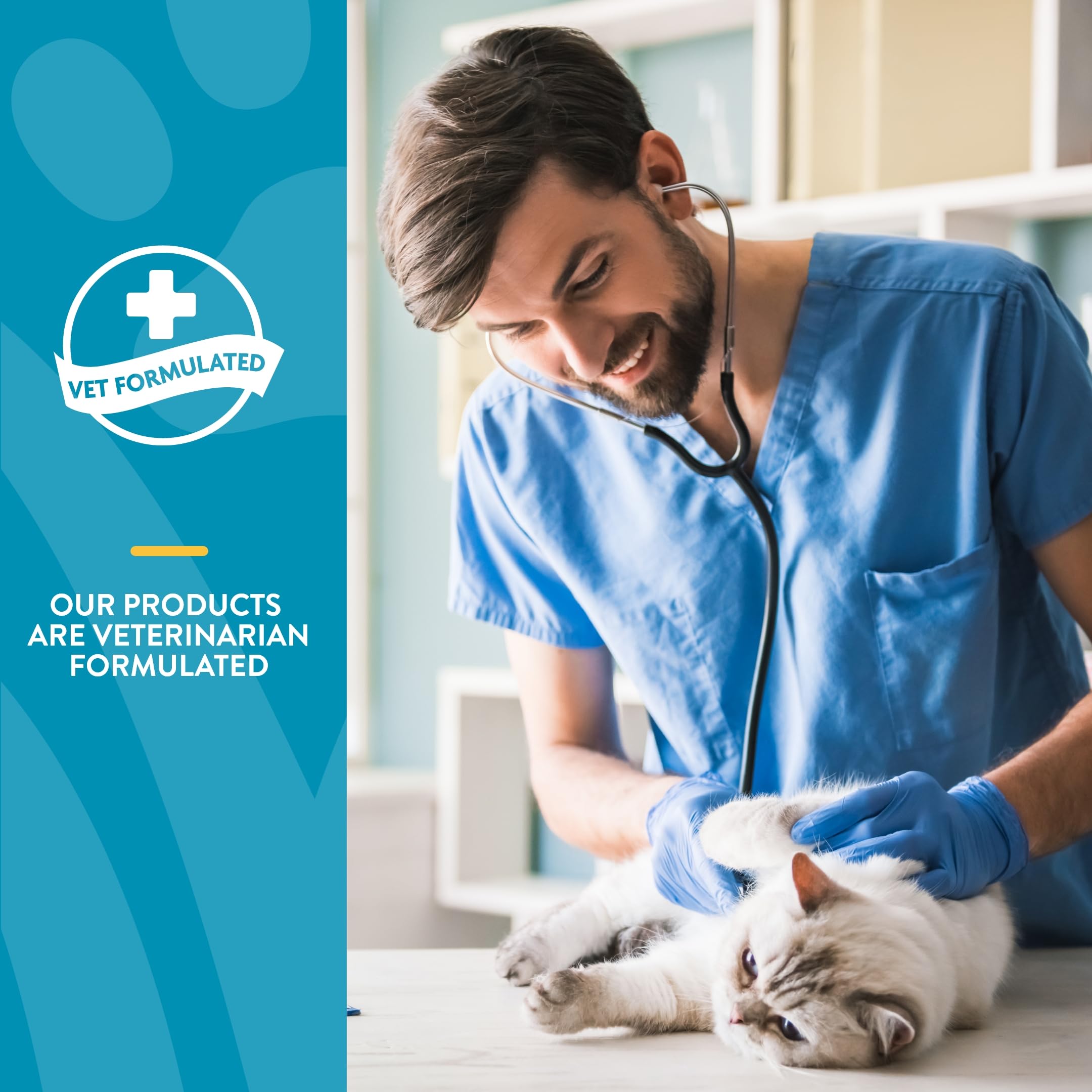 NaturVet Quiet Moments Calming Aid Cat Supplement with Melatonin – Stress Relief for Cats – Helps with Anxiety, Motion Sickness, Grooming & Travel – 50 Soft Chews – Perfect for Storms, Vet Visits & New Environments