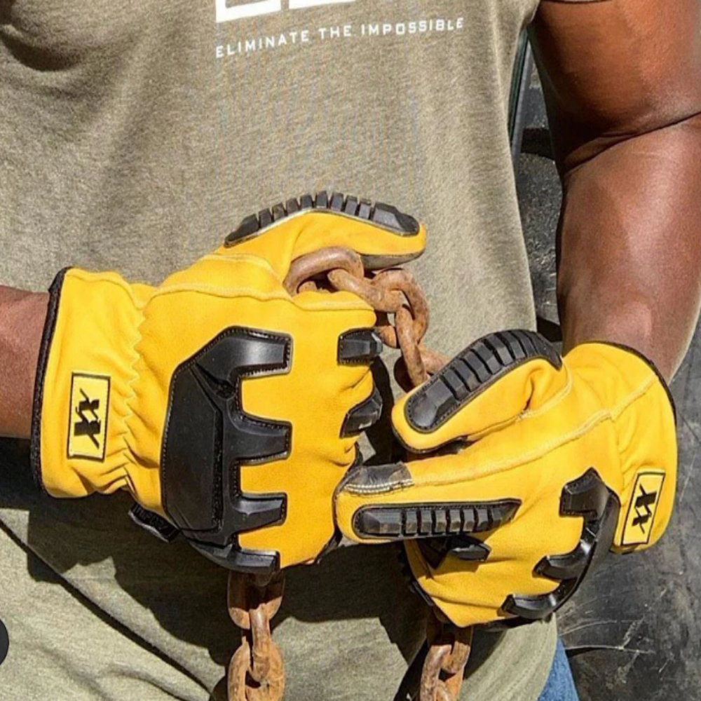 Diesel Work Gloves - Level 5 Cut Resistant Safety Gloves for Mechanics, Construction & Heavy Duty Work | ANSI Compliant Protective Gloves