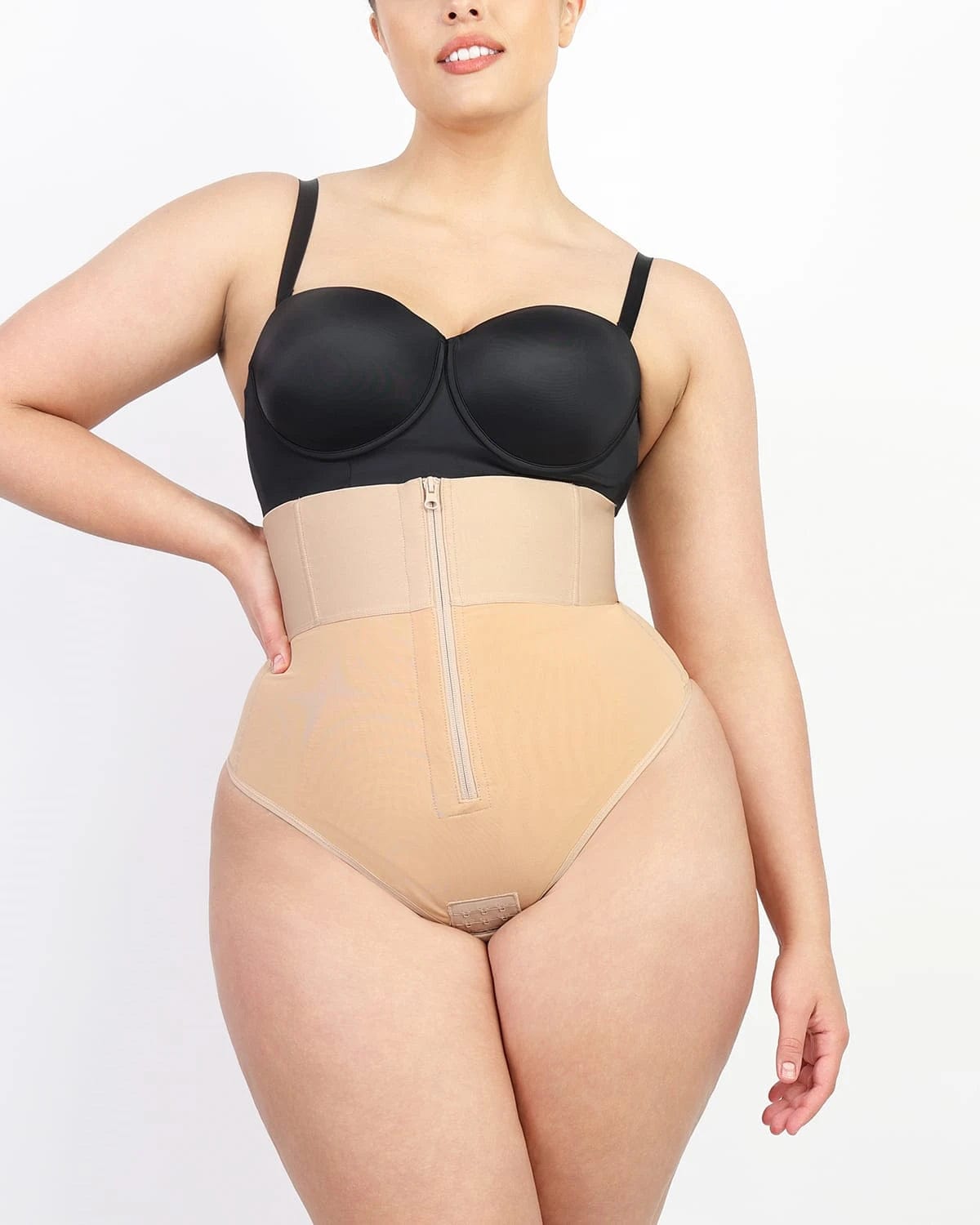 AirSlim® Plus Curve High Waist Shaping Shorts for Women - Tummy Control & Butt Lifting Workout Shorts - Perfect for Yoga, Gym & Everyday Wear