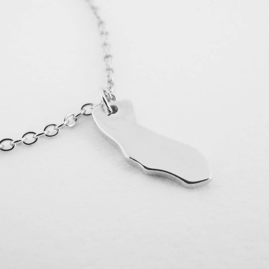 HONEYCAT California Necklace - Minimalist Delicate Jewelry in Gold, Rose Gold or Silver | Perfect for Everyday Wear, Gifts & Special Occasions