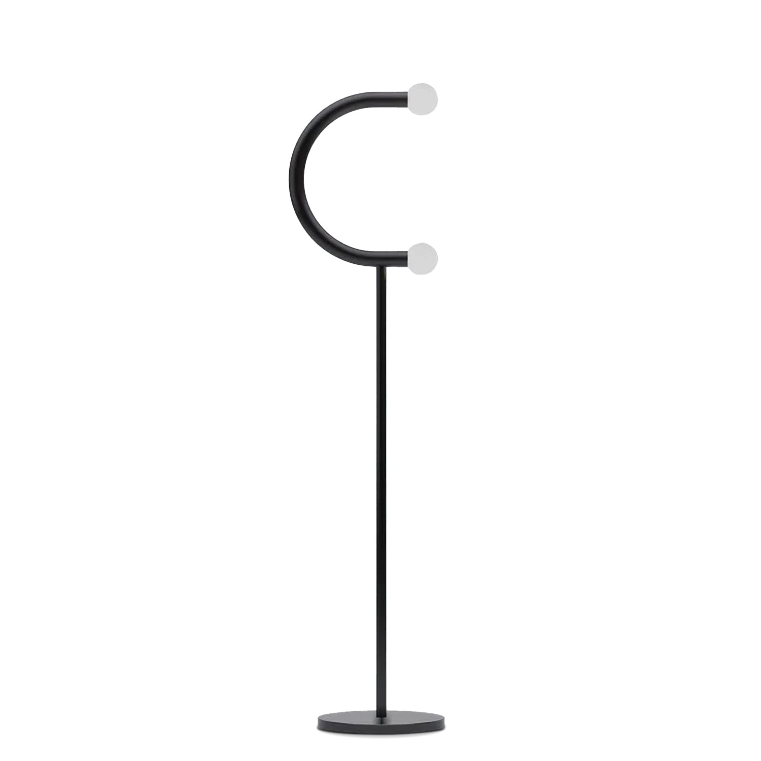 Modern C-Shaped Floor Lamp with Adjustable Height - Bright LED Reading Light for Living Room, Bedroom & Office - Stylish Home Decor Lighting Fixture