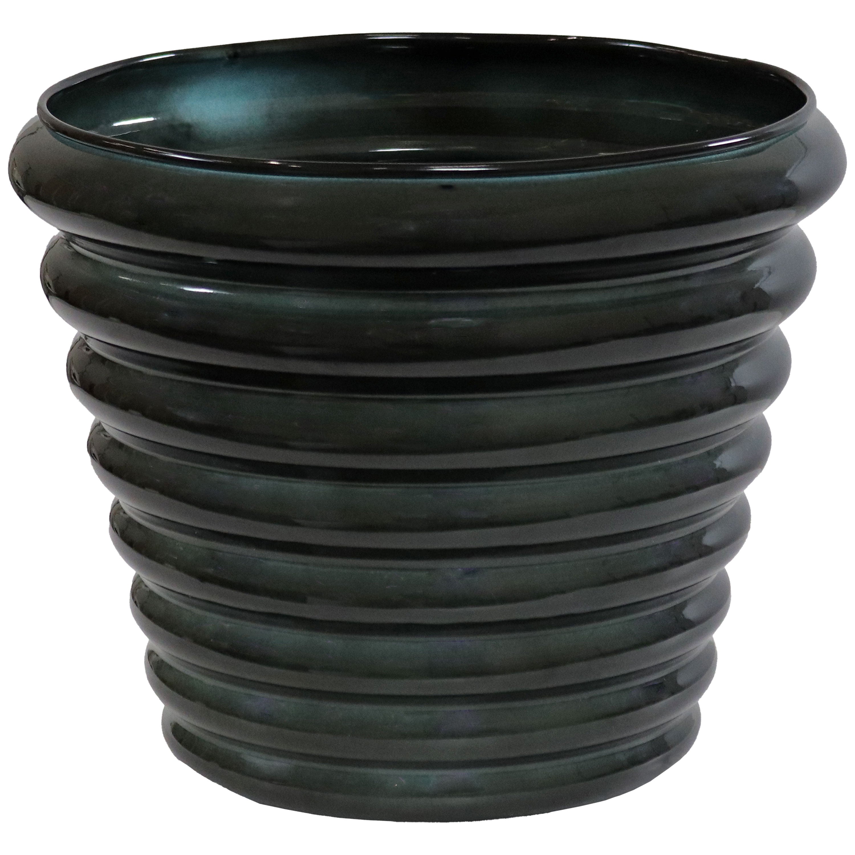 Sunnydaze Molly 12.5 Inch Metal Outdoor Planters - Rust-Resistant Garden Pots for Patio, Deck & Balcony Decor - Perfect for Flowers, Succulents & Herbs