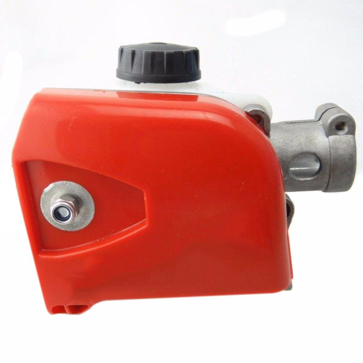 **26mm Chainsaw Gearbox Head - Orange Spline Gear Head for Pole Saw & Tree Cutter - Lawn Mower Attachment Tool (9 Spline) - Perfect for Landscaping, Tree Trimming & DIY Projects**