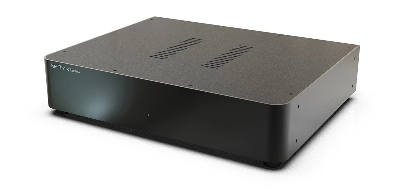 IsoTek Elektra V5 Power Conditioner with Initium Power Cable - Premium Audio/Video Power Filter for Home Theater & Hi-Fi Systems