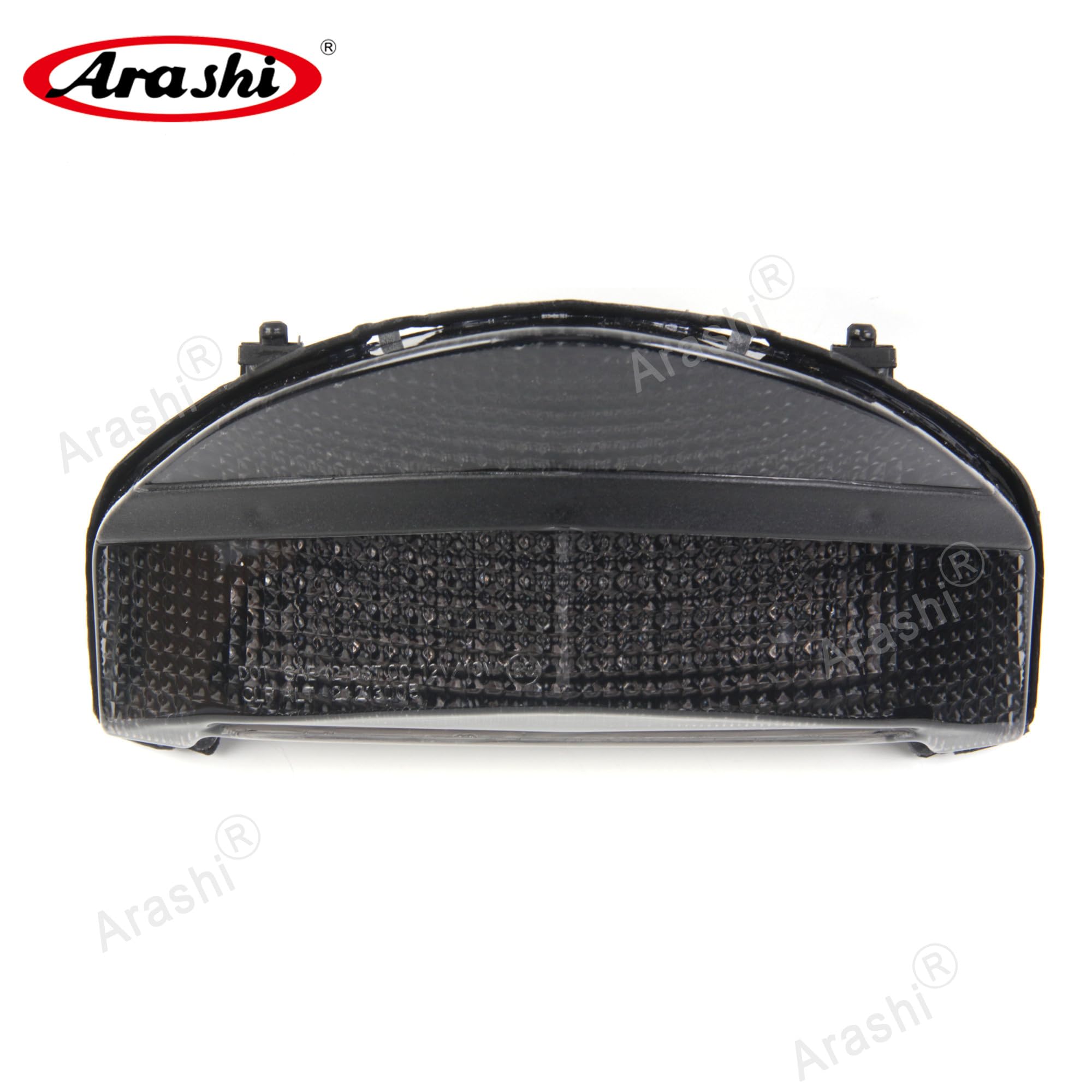 HONDA CBR929RR LED Taillight with Integrated Turn Signals & Brake Light - Smoke Lens Replacement for 2000-2001 CBR 929RR Motorcycle - Perfect for Night Riding & Enhanced Safety