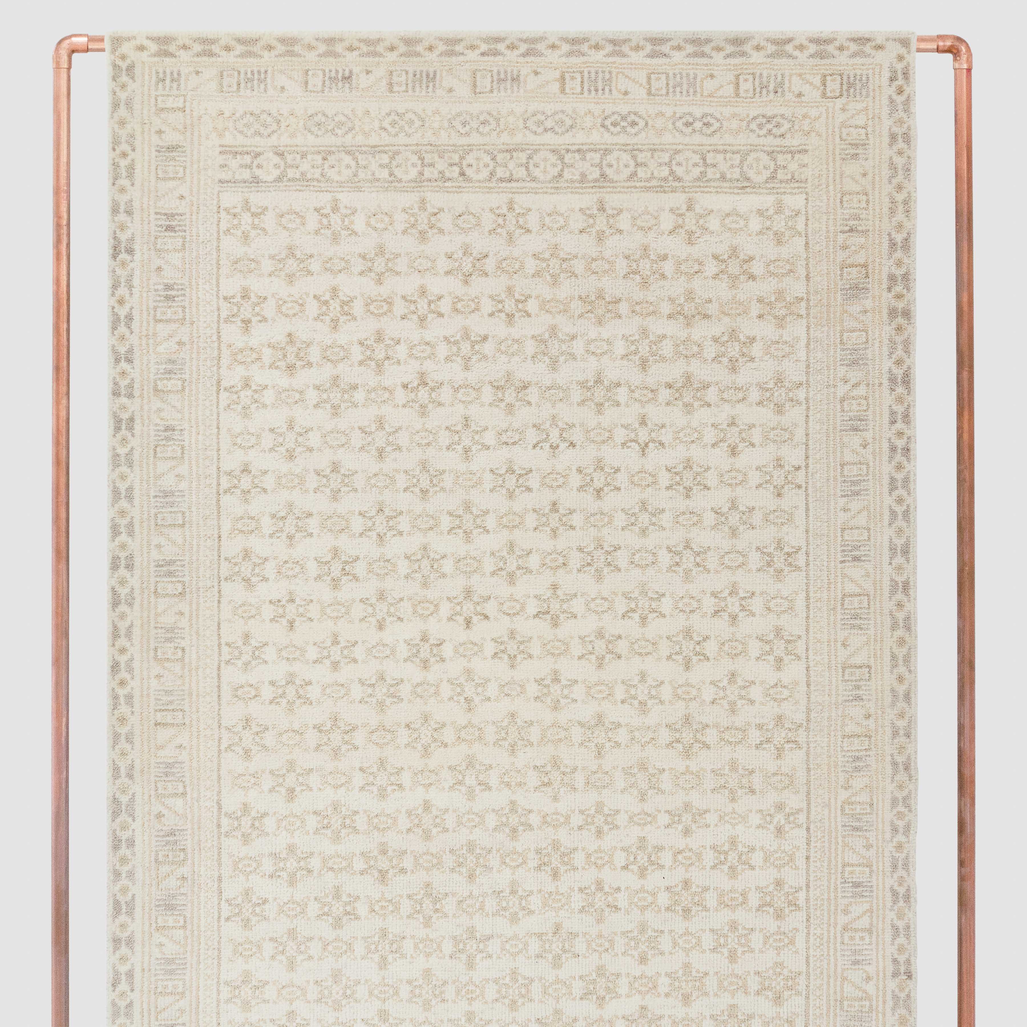 Lahar Hand Knotted Area Rug - Premium Wool Handmade Rug for Living Room, Bedroom, Dining Room - Soft & Durable Home Decor