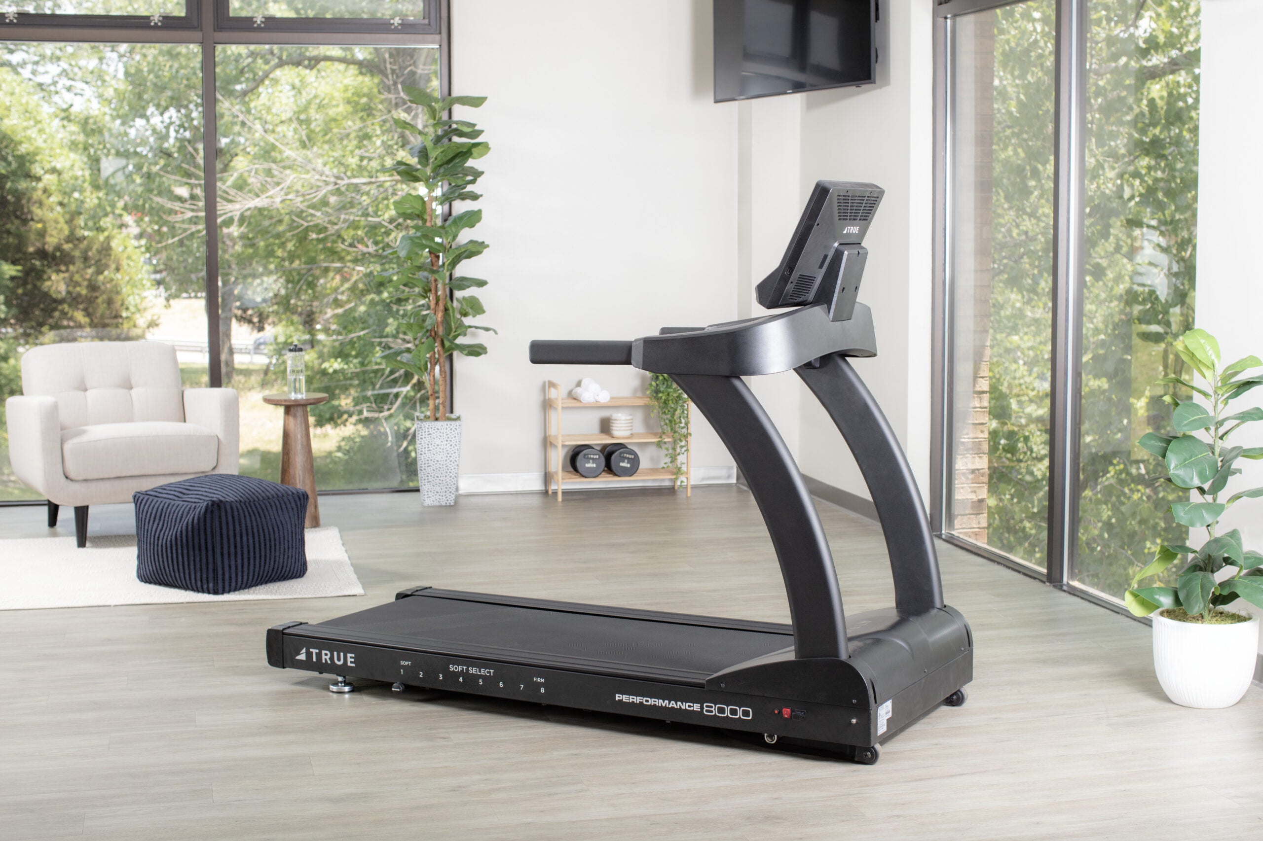 True Performance 8000 Treadmill - Professional Home Gym Equipment for Running & Walking - Perfect for Cardio Workouts, Weight Loss & Home Fitness Training