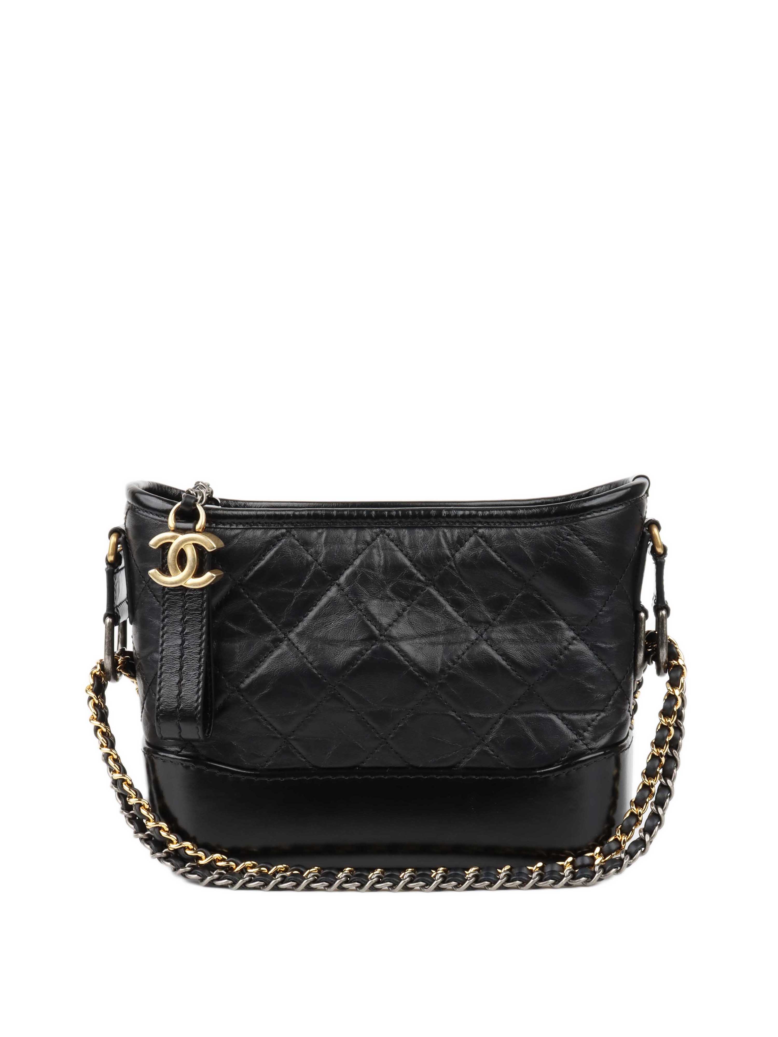 Chanel Small Black Gabrielle Shoulder Bag for Women | Luxury Designer Crossbody Purse | Perfect for Evening Out, Date Night & Special Occasions