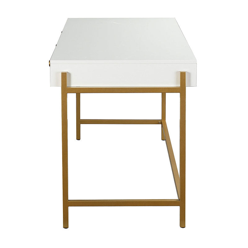 Bibiano Modern Writing Desk - Stylish Home Office Furniture for Small Spaces | Perfect for Study, Work, and Remote Learning