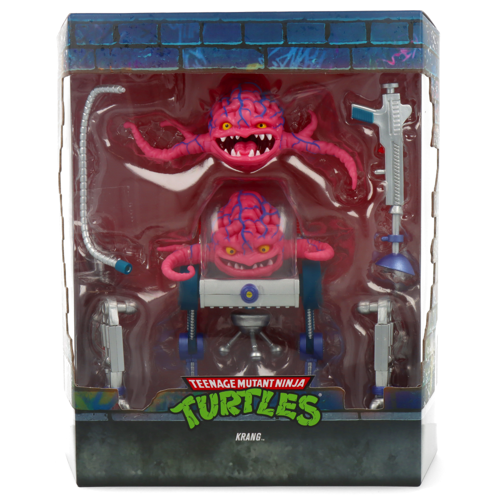 Krang Action Figure (Teenage Mutant Ninja Turtles TMNT Ultimates Series) - Perfect for TMNT Collectors & Action Figure Displays
