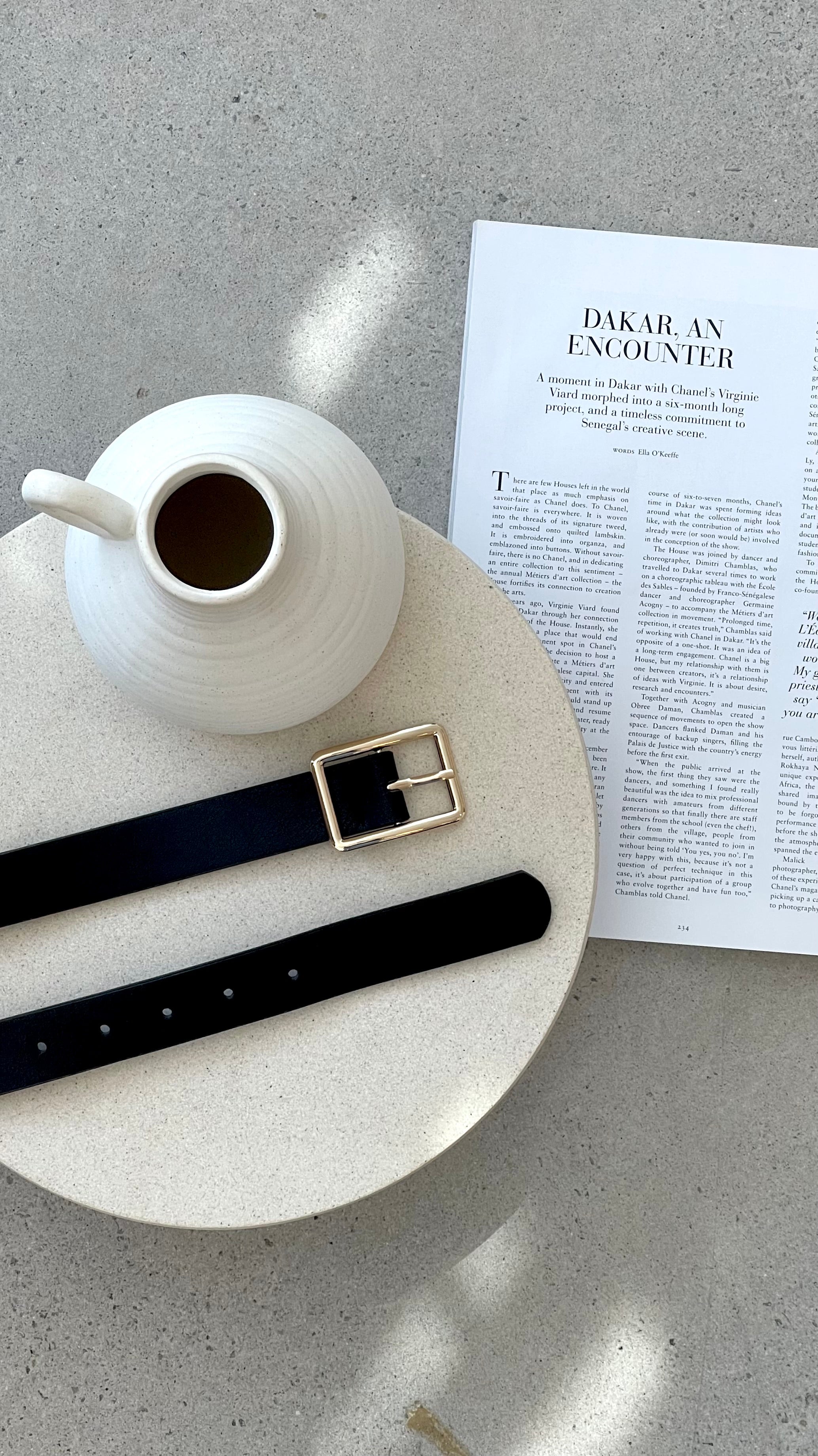 Jordan Belt for Men - Premium Black Leather Waist Belt - Stylish & Durable for Casual Wear, Work & Everyday Use