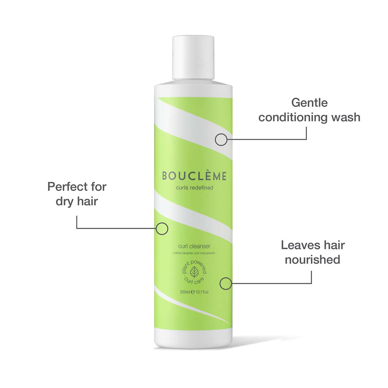 Boucleme Curl Cleanser - Sulfate-Free Shampoo for Curly Hair | Hydrating & Gentle Cleansing for Natural Curls | Perfect for Daily Use & Curly Hair Care Routine