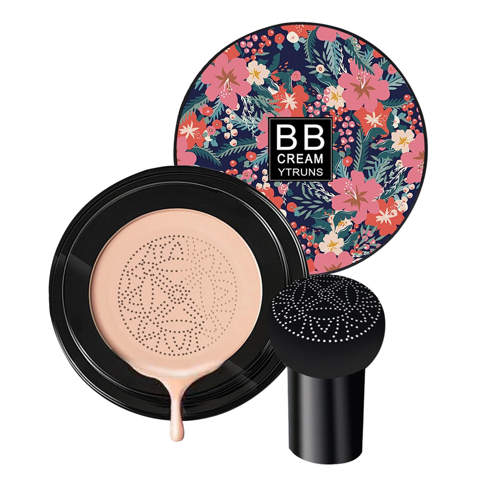 Air Cushion CC Cream - Long Lasting Matte Moisturizing BB Cream Foundation with Concealer | Lightweight Makeup for Flawless Coverage | Perfect for Daily Wear, Office & Special Occasions