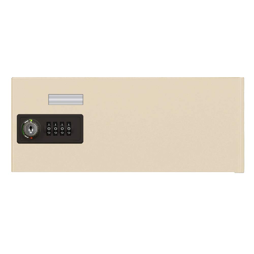 Salsbury Industries Replacement Door with Resettable Combination Lock for Cell Phone Locker - Standard B Size, Sandstone Color | Secure Storage for Schools, Gyms & Offices