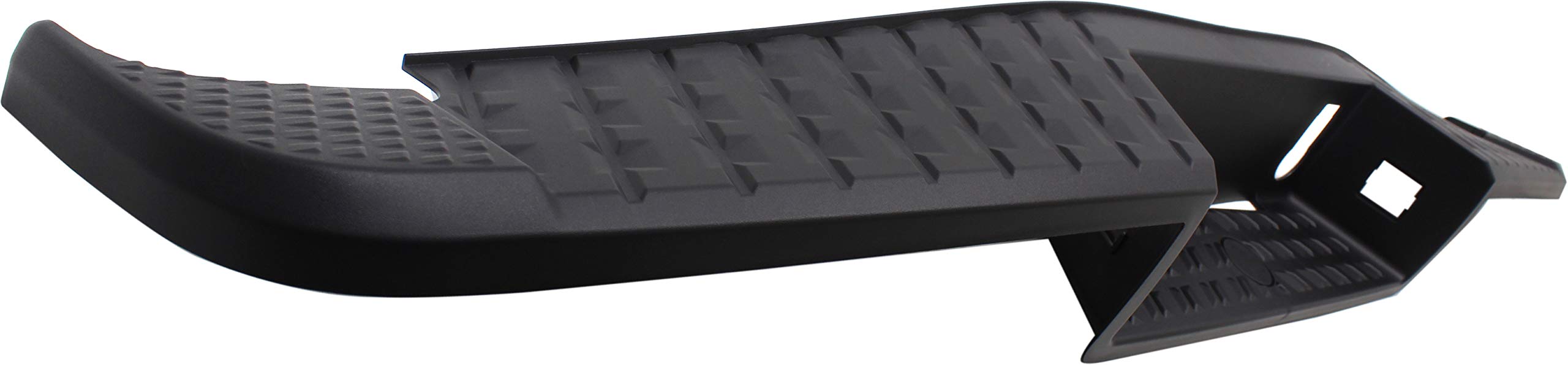Evan Fischer Bumper Step Pad Compatible with 2017-2022 Nissan Titan & 2016-2021 Titan XD | Black Center NI1191108 | Fits Models with Blind Spot Detection | Easy Truck Bed Access & Protection