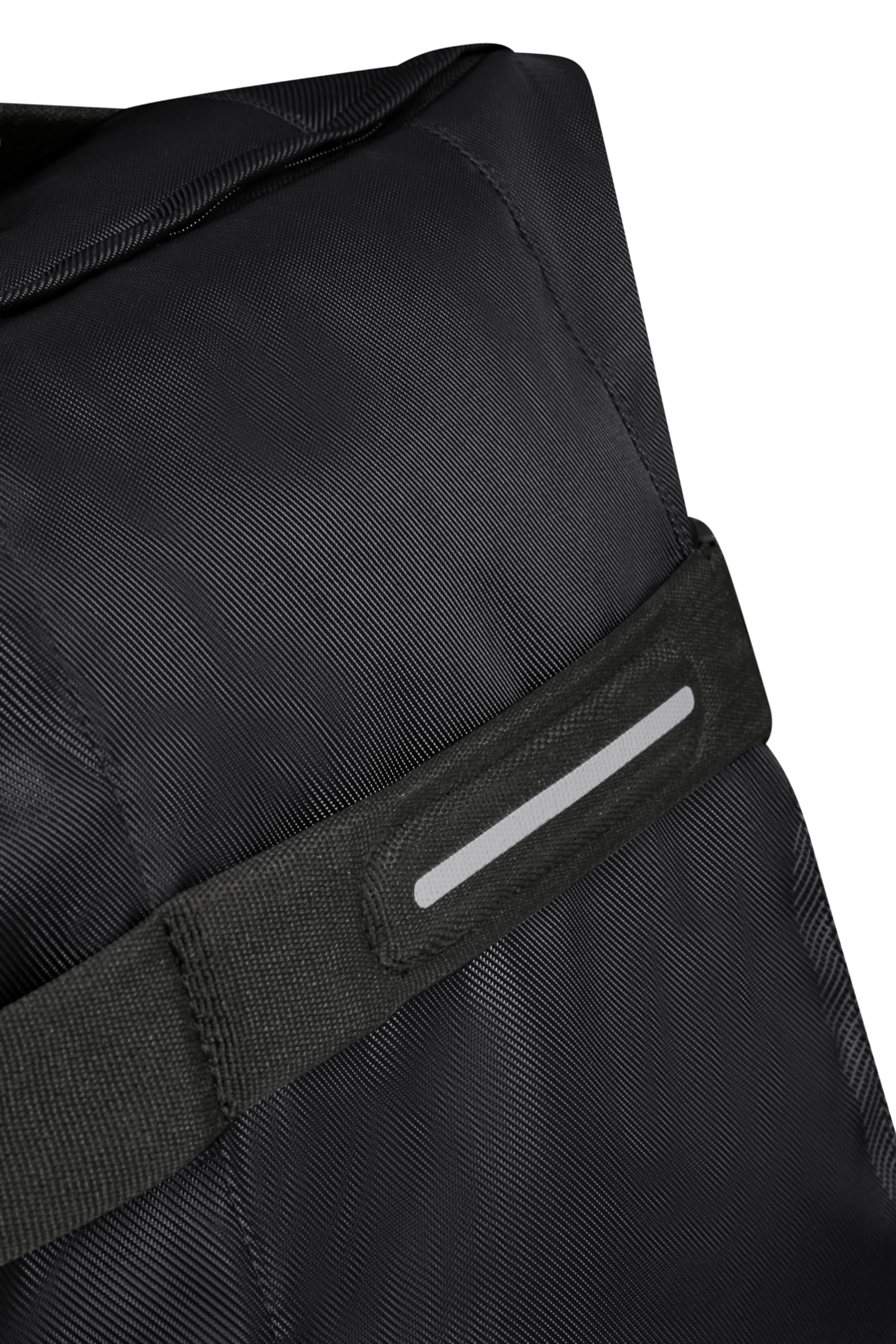 Samsonite Black Asphalt Travel Bags - 68cm Expandable Carry-On Luggage (84L) for Business Trips & Weekend Getaways
