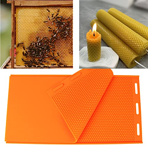 Beeswax Foundation Silicone Mold——orange