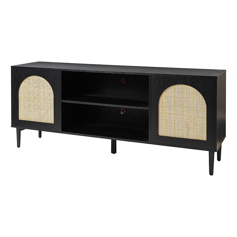 Norbert TV Stand Rattan for TVs up to 65
